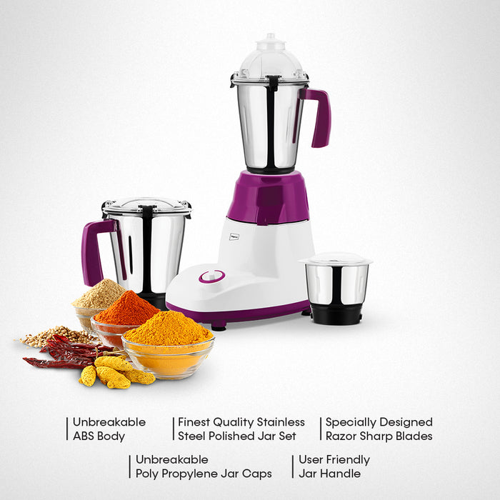 Impex 3 In 1 Mixer Grinder 750 W (BL 318A)
