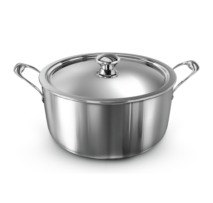 IMPEX SS TRIPLY SAUCE PAN 20CM WITH LID SERENE (TSP20)