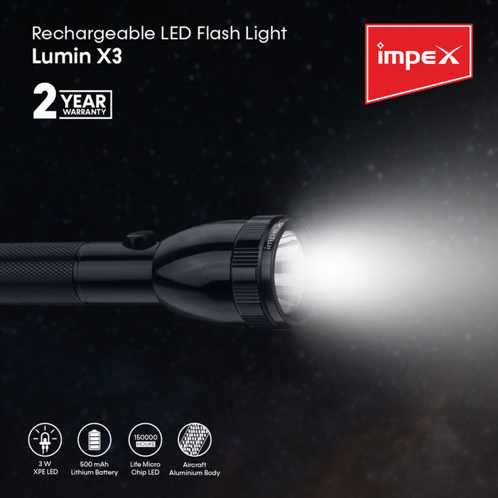 IMPEX Lumin X3 LED Flash Light