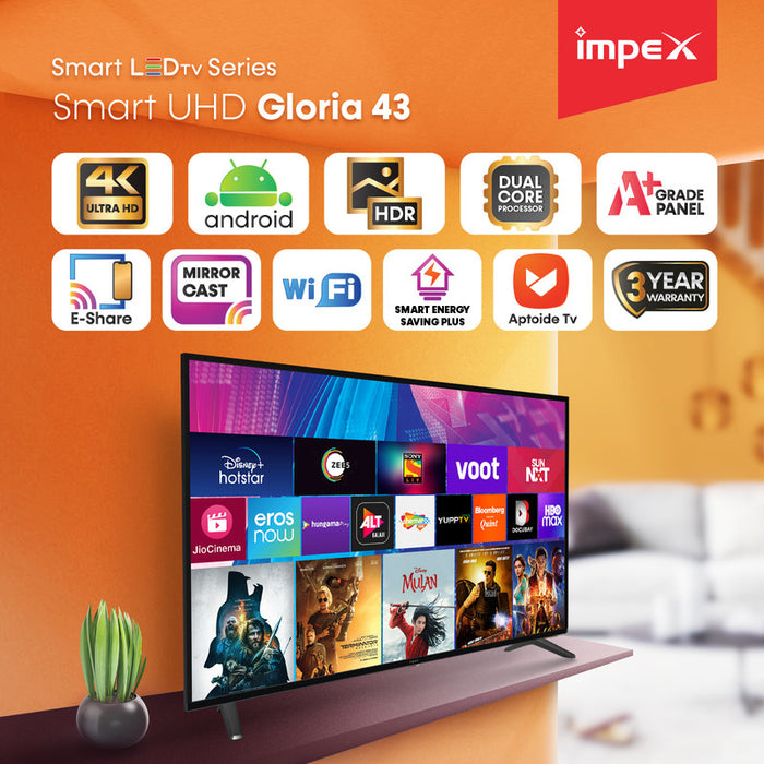 IMPEX Gloria 43 Smart 43" FHD Smart LED TV