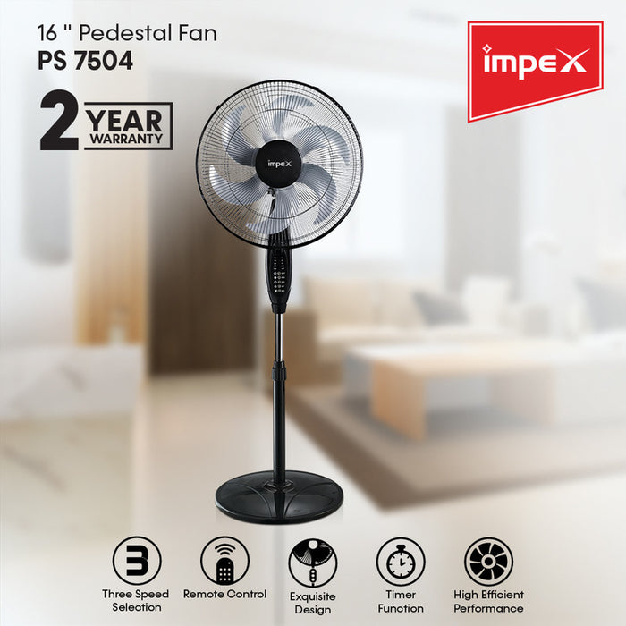 IMPEX PF 7504 16" Pedestal Fan
