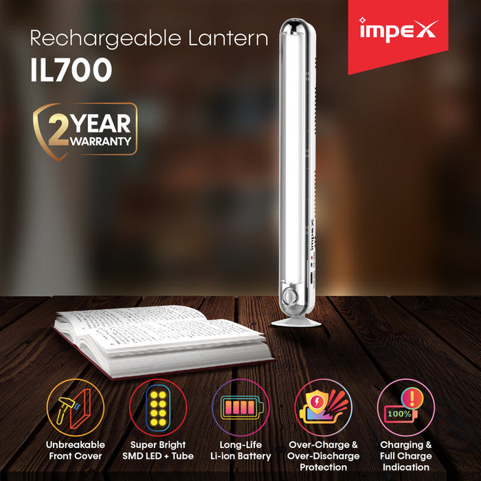 IMPEX IL 700 LED Rechargeable Lantern