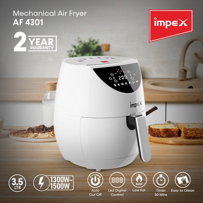 IMPEX AF 4301, 3.5 Liter Hot Air Fryer