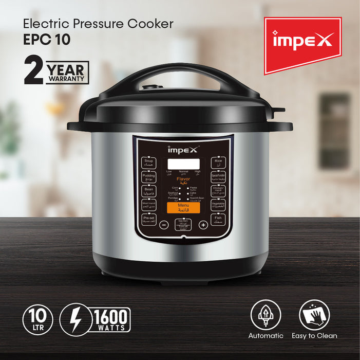 IMPEX EPC 10 10 LTR ELECTRIC PRESSURE COOKER