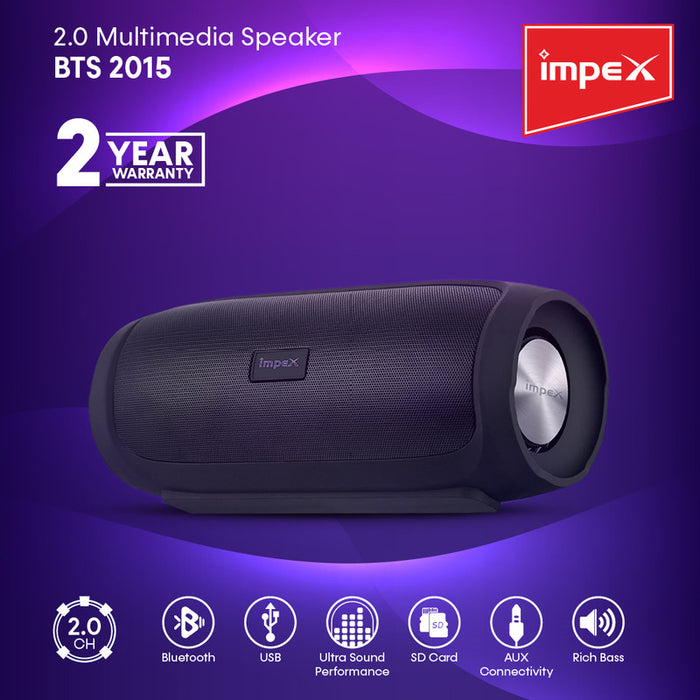 IMPEX BTS 2015 2.0 Channel Multimedia Speaker System