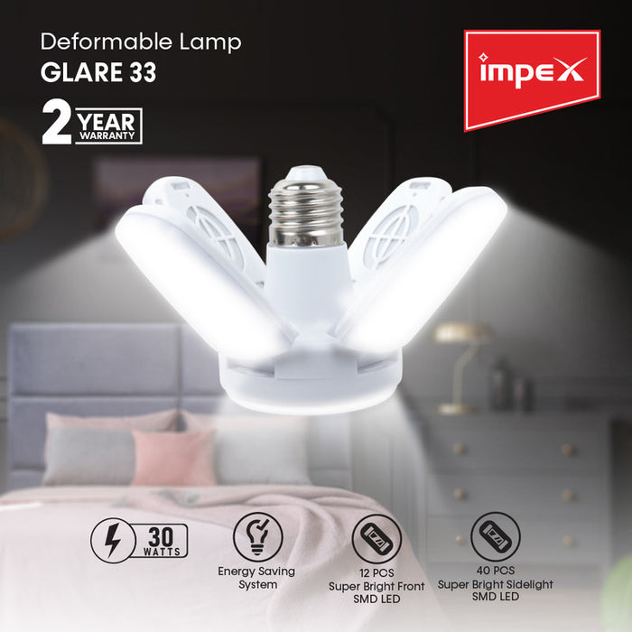 IMPEX GLARE 33 DEFORMABLE LAMP