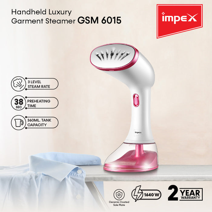 IMPEX GSM 6015 Handheld Garment Steamer