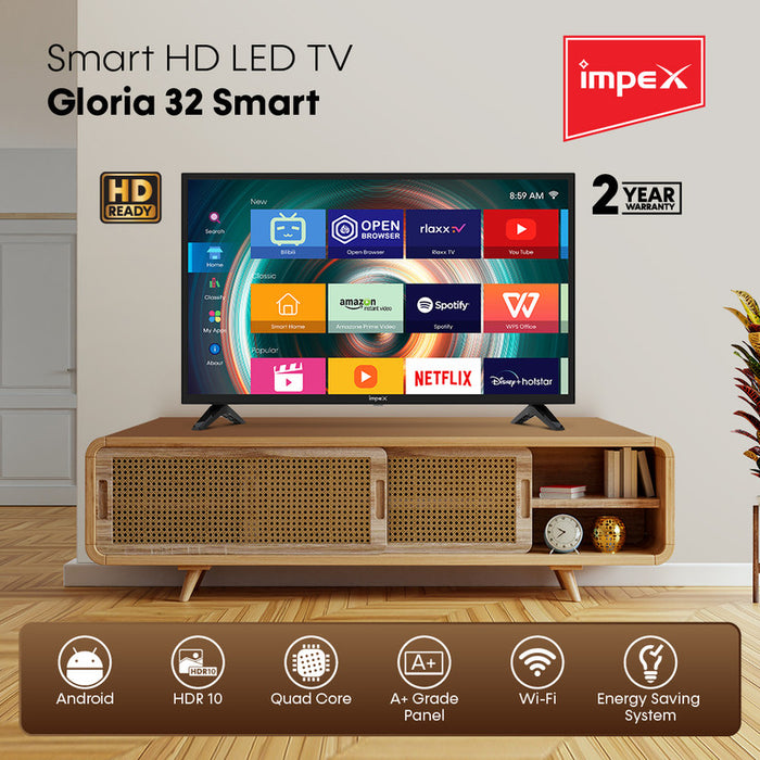 IMPEX LED TV FOR MODEL NO. GLORIA 32 HD SMART -DVBT2