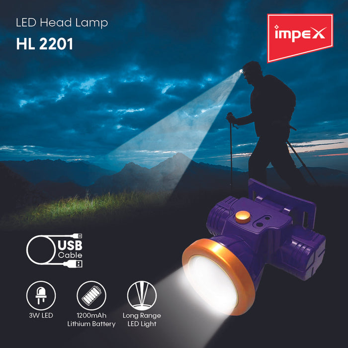 IMPEX LED HEAD LAMP (HL 2201)