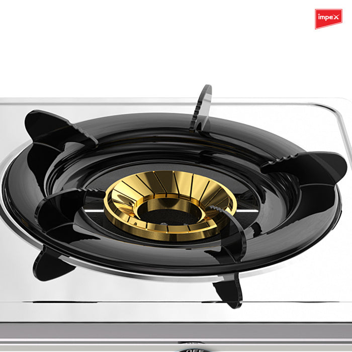 Impex 3 Burner Stainless steel Gas Stove (IGS 125)