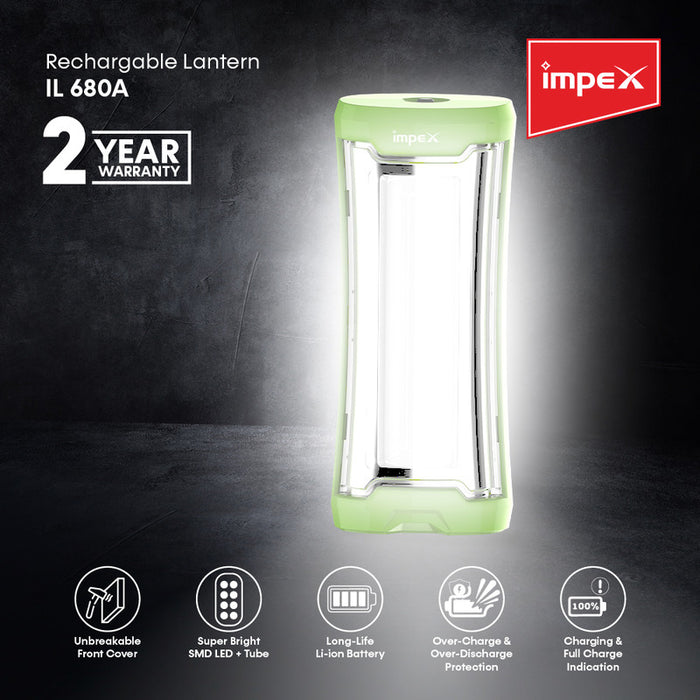 IMPEX IL 680 Rechargeable LED Lantern