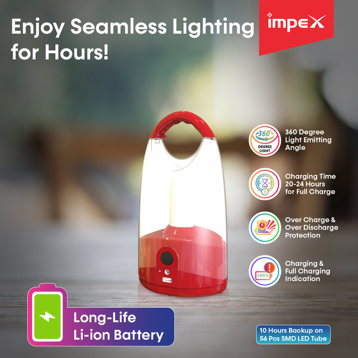 Impex LED Rechargeable Lantern (IL 686)