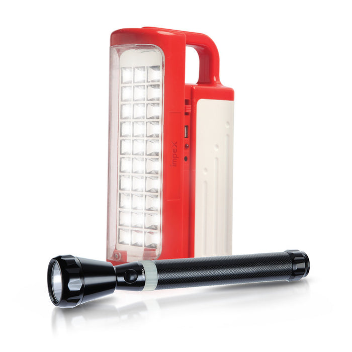 IMPEX CB 2283 LED Flash Light And Lantern Combo
