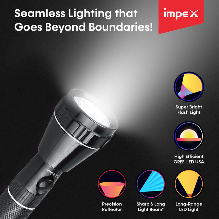 IMPEX LUMIN C2 2SC RECHARGEABLE LED FLASH LIGHT