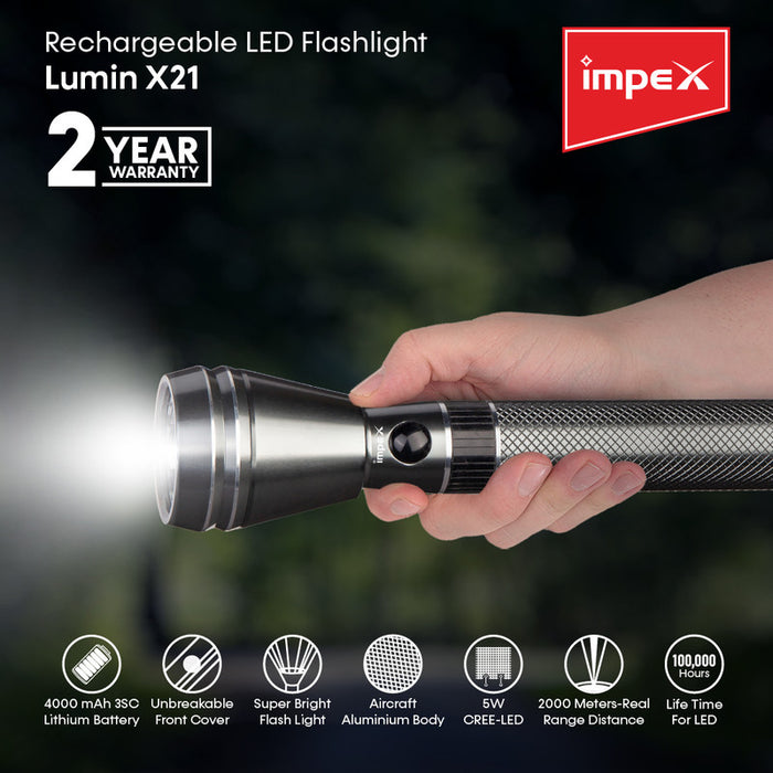 IMPEX Lumin X21 LED Flash Light
