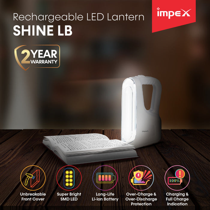 IMPEX Shine LB LED Rechargeable Emergency Light